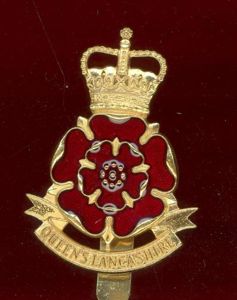 The Queen's Lancashire Regiment all ranks cap badge