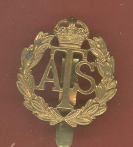 Auxiliary Territorial Service WW2 cap badge