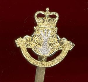 Leicestershire & Derbyshire Yeomanry staybright cap badge