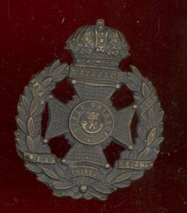 Rifle Brigade Victorian OR's glengarry badge