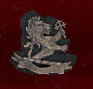 Indian Army; Kumaon Regiment Officer's badge