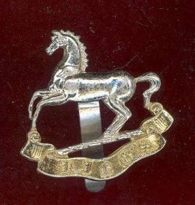 King's Liverpool Regiment staybright cap badge