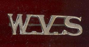 W.V.S. Womens Voluntary Service badge