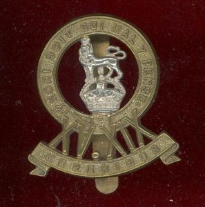 15th/19th King's Hussars OR's cap badge
