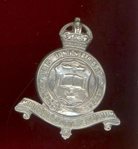 Oxford University O.T.C. Infantry Section cap badge