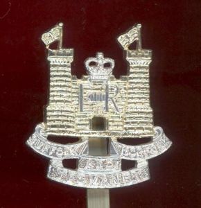Suffolk & Norfolk Yeomanry staybright cap badge