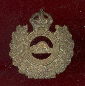 WW1 Canadian Engineers CEF cap badge