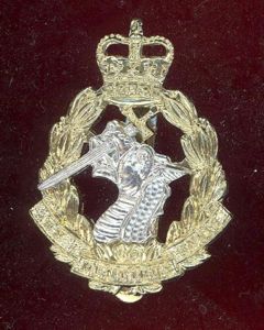 Royal Army Dental Corps staybright cap badge