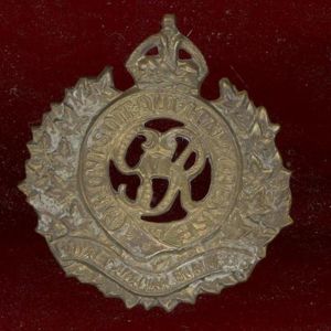 Royal Canadian Engineers WW2 cap badge