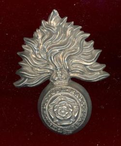 VB Royal Fusiliers City of London Regt. Edwardian OR's cap …