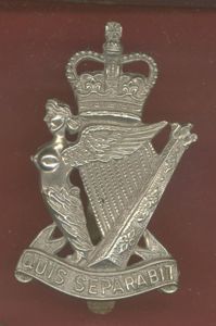 Irish Royal Ulster Rifles EIIR OR's caubeen badge
