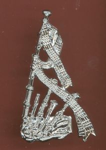 Scottish Pipers Trade Arm Badge