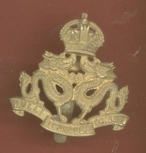 Hong Kong Regiment OR's cap badge