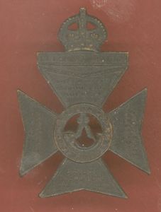 The King's Own Rifles of Canada Cap Badge