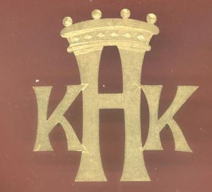 South African Kitchener's Horse Boer War Officer's slouch hat badge