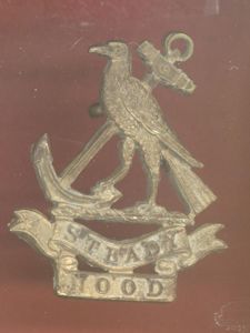 7th Hood Battn. Royal Naval Division WW1 cap badge