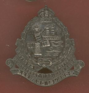 Leeward Islands Battalion cap badge.