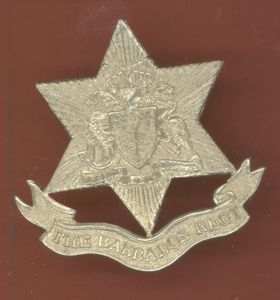 Barbados Regiment post 1966 OR s badge.