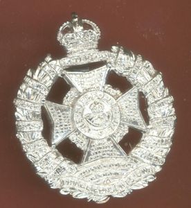 Rifle Brigade Prince Consort's Own OR's 1952-56 staybright cap badge