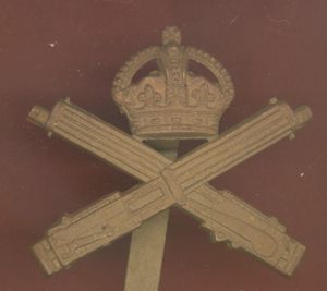 WW1 Machine Gun Corps cap badge