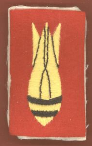 Bomb Disposal Royal Engineers WWII cloth arm badge