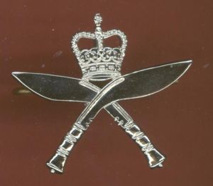 Royal Gurkha Rifles OR's beret badge
