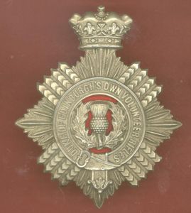 South African Duke of Edinburghs Own Volunteer Rifles Edwardian helmet …