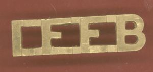 Indian Army I.F.F.B. Indian Frontier Force Battalion ? shoulder title