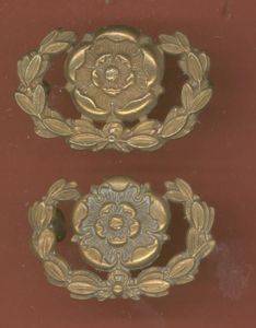 The Hampshire Regiment. collar badges