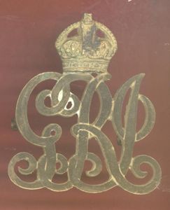 Indian Army Expeditionary Force General Service Officer's cap badge