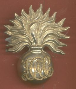 Honourable Artillery Company NCO's grenade cap badge