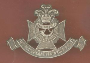 South African PWO Cape Peninsula Rifles cap badge