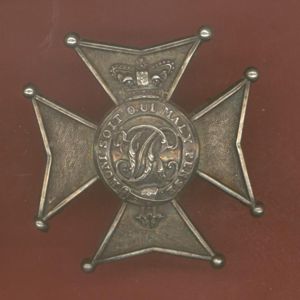 The Volunteer Rifle Corps / Militia Victorian Officer's badge