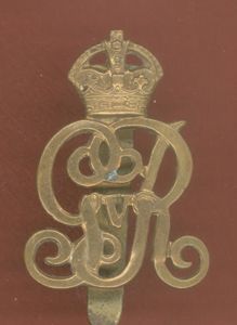 The Norfolk Yeomanry GVR OR's beret badge