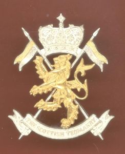 The Scottish Yeomanry All Ranks cap badge