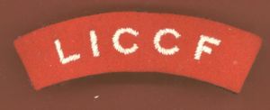 L.I.C.C.F. Liverpool Institute cloth shoulder title
