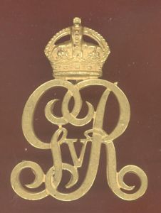 1st King's Dragoon Guards Edwardian Officer's pouch badge