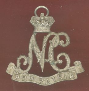 South Africa. Natal Carabiniers Victorian slouch hat badge