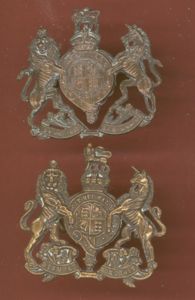 General List, Infantry , for Sevice Bn. WW1 collar badges