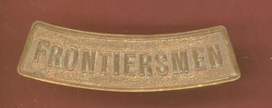 Canadian Legion of Frontier'smen shoulder title