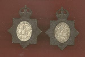 Indian Army. Punjab Light Horse Officer's collar badges