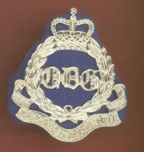 Queen's Dragoon Guards NCO's rank arm badge