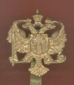 1st King's Dragoon Guards WW2 OR's cap badge