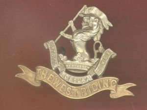 The Duke of Wellington's Regiment Victorian cap badge