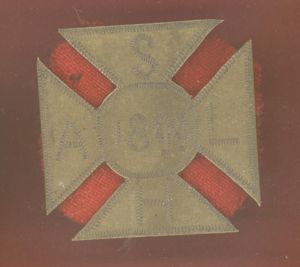 South African Light Horse sheet brass Boer War slouch hat …