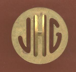 British Colonial Jamaica Home Guard WW2 Cap Badge