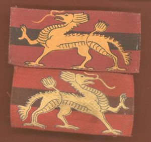 Land Forces Hong Kong cloth formation signs