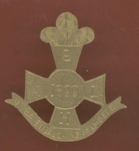 South African Light Horse sheet brass Boer War slouch hat …