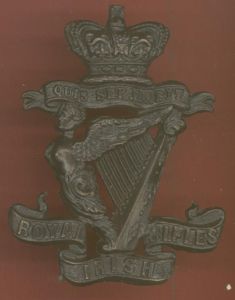 Royal Irish Rifles Victorian OR's glengarry badge
