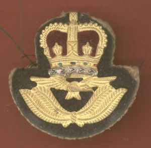 Royal Air Force Warrant Officer's cap badge